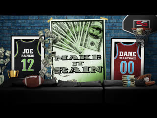 sixers/nuggets win in nba playoffs, blues go up 2-1 vs stars, nba mlb bets | make it rain ep. 60